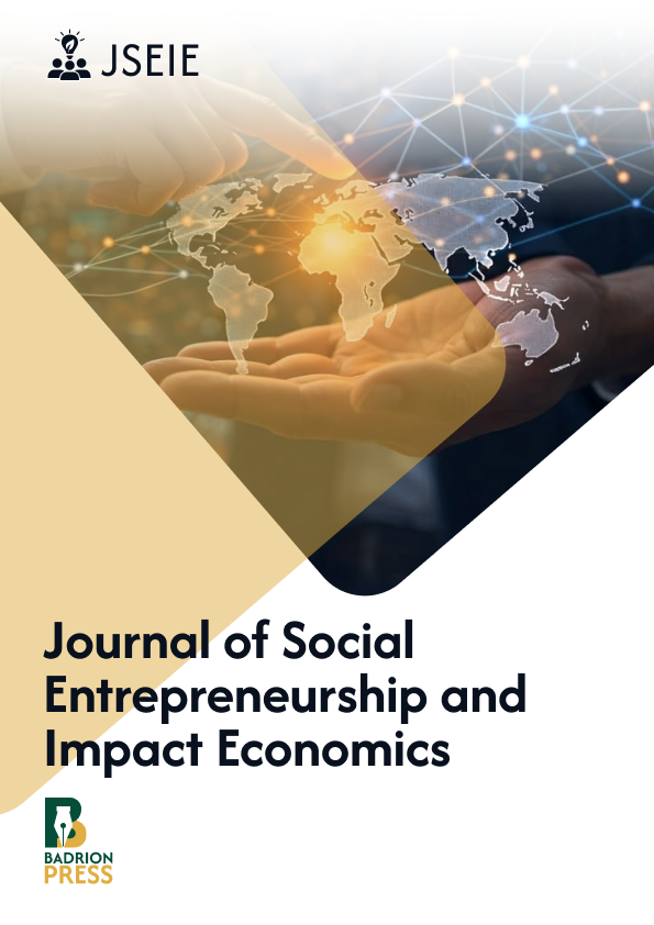 Cover - Journal of Social Entrepreneurship and Impact Economics